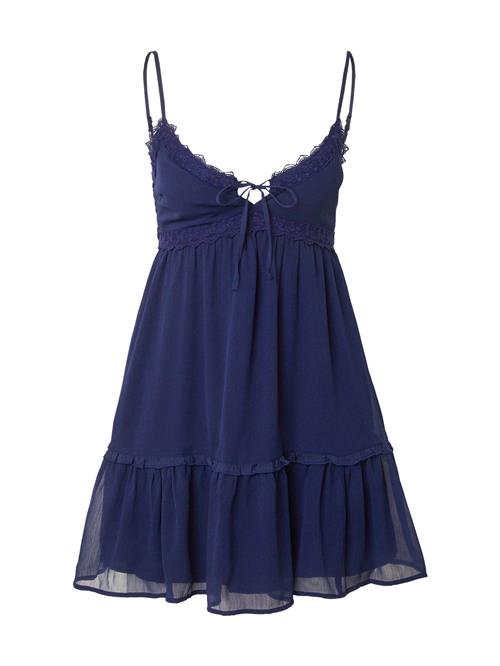HOLLISTER Sommerkjole 'BARE FESTIVAL'  navy
