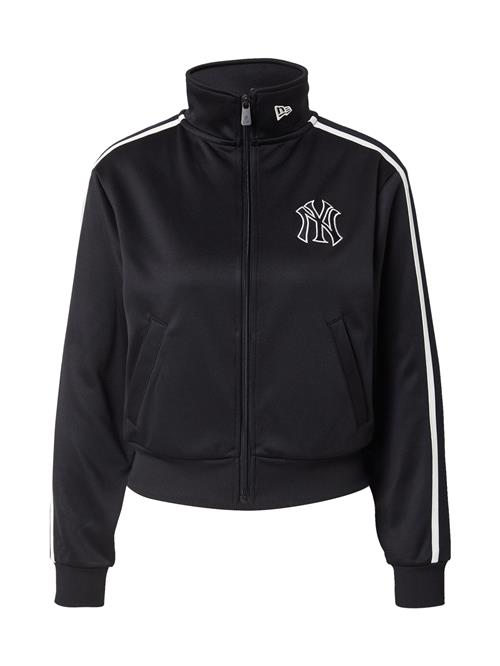 NEW ERA Sweatjakke 'NEYYAN'  sort / hvid