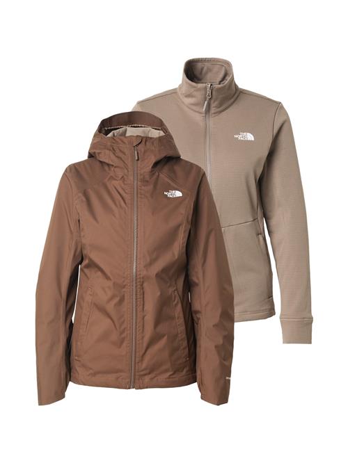 THE NORTH FACE Udendørsjakke 'Quest'  brun / hvid