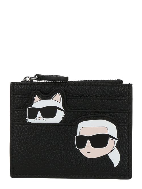 Karl Lagerfeld Etui 'IKON PEBBLE'  nude / sort / hvid