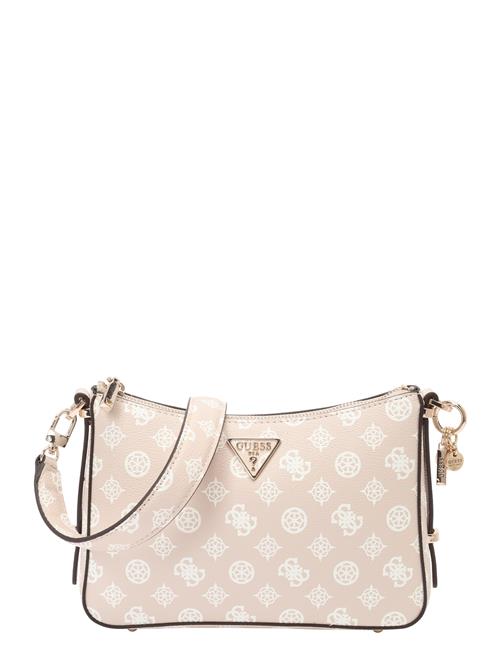 GUESS Skuldertaske 'Erica'  sand / hvid