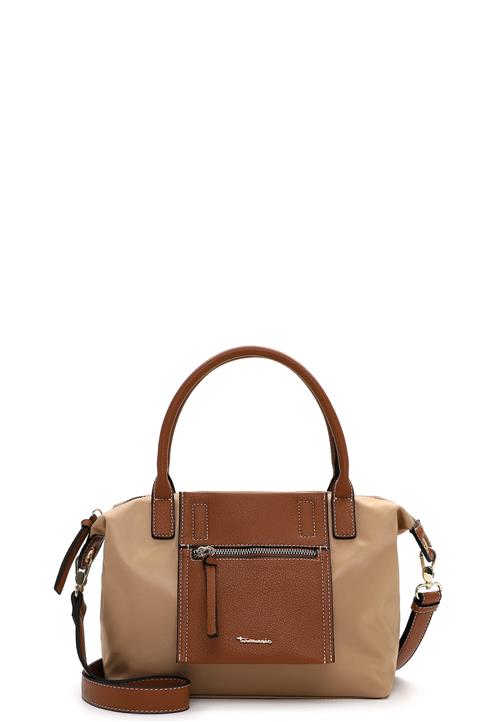 Tamaris Håndtaske 'Fabrizia'  beige / brun