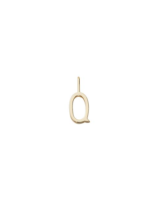 Letter For Initial Necklace A-Z Design Letters Gold