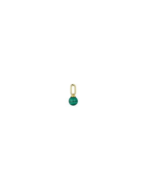 St Drop Charm Design Letters Green