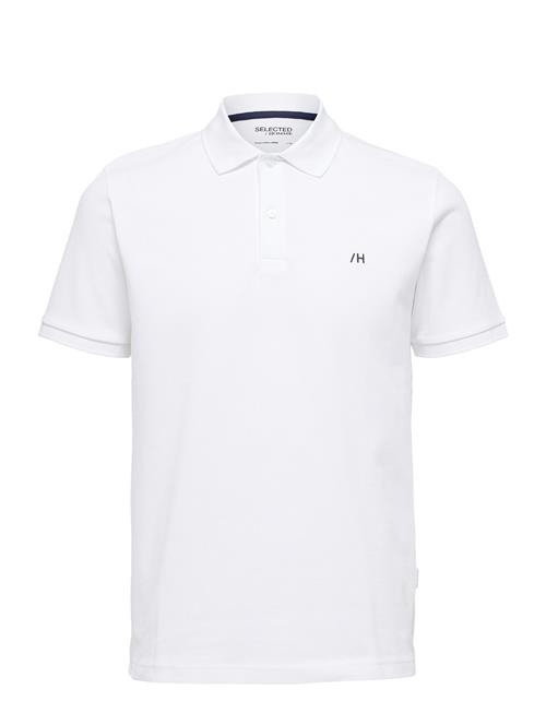 Slhdante Ss Polo Noos Selected White