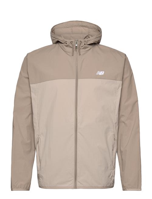 Athletics Woven Jacket New Balance Beige