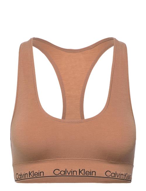 Unlined Bralette Calvin Klein Brown