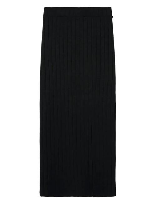 Nlflunne Long Slim Skirt LMTD Black