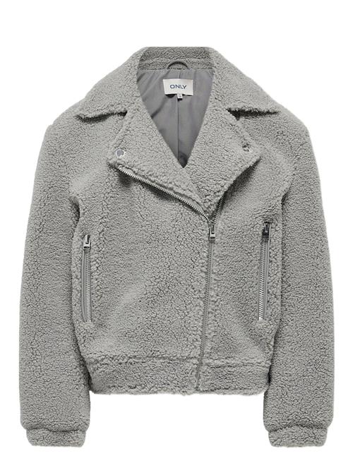 Kogrio Teddy Biker Jacket Otw Kids Only Grey