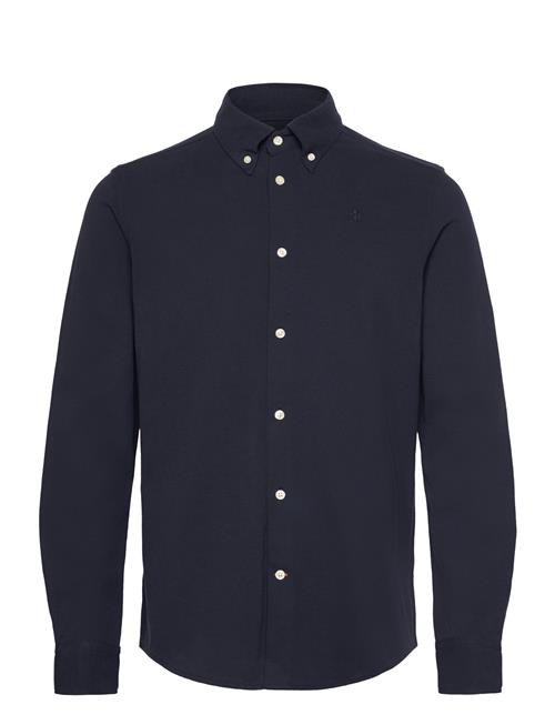 Camden Piqué Shirt Morris Navy