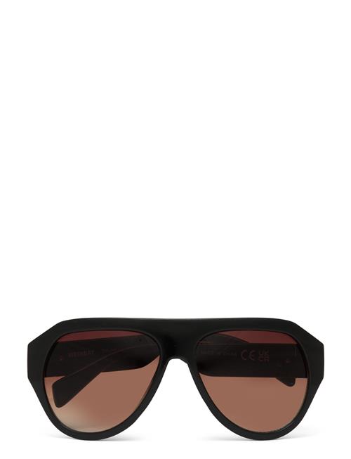 Chunky Aviator Sunglasses Weekday Black