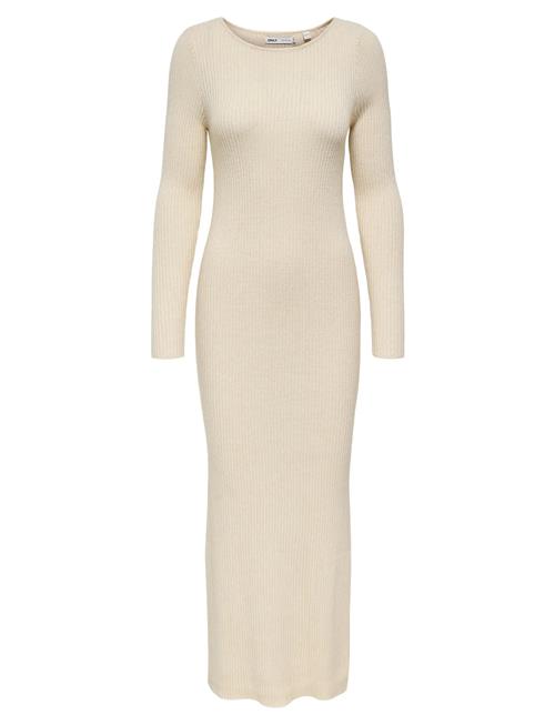 Onlkatia Ls Maxi Boatn Dress Cc Knt ONLY Cream