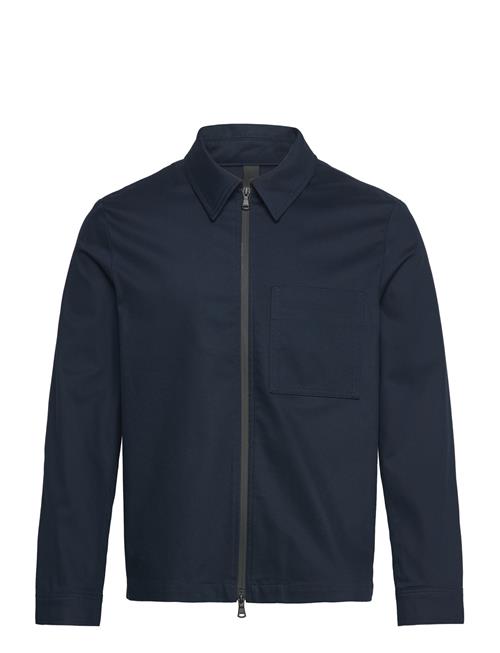 Julius Cotton Twill Overshirt J. Lindeberg Navy