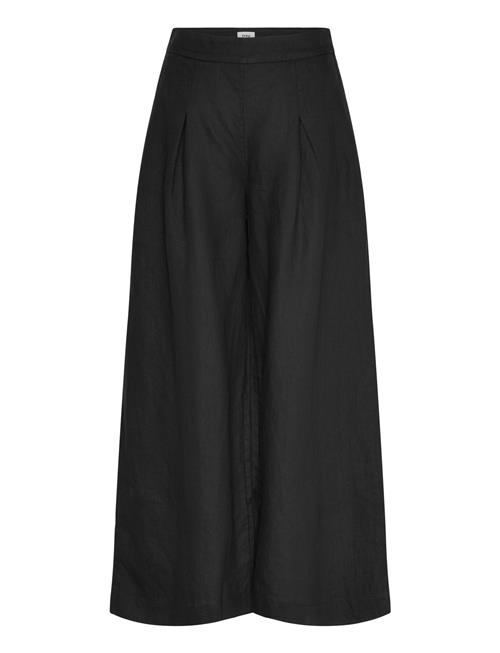 Aprilia Linen Trousers Twist & Tango Black