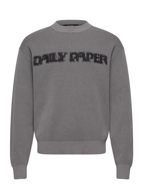 Logo Knit Sweater Daily Paper Grey
