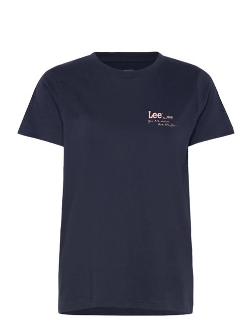Reg Fit Tee Lee Jeans Navy