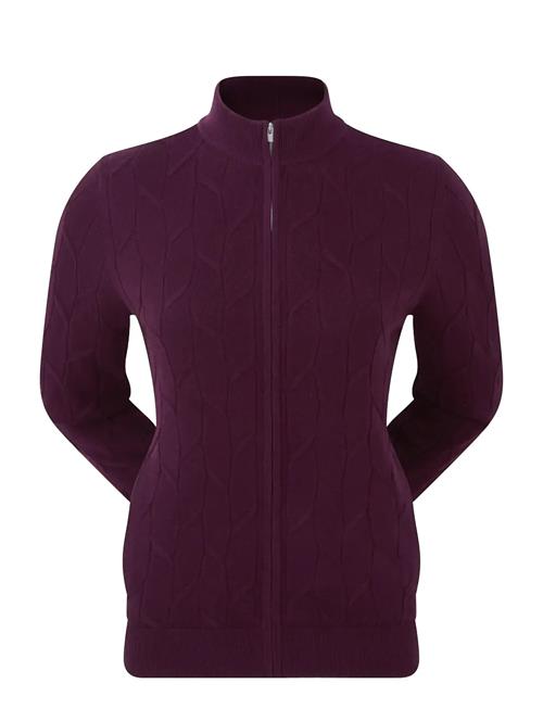 Full-Zip Lined Pullover FootJoy Burgundy