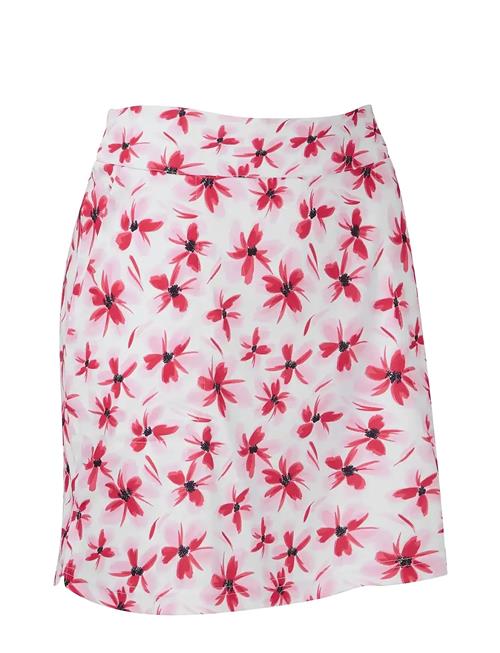 Floral Print Knit Skort FootJoy White