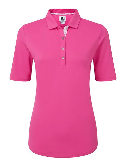 Half-Sleeve Solid FootJoy Pink