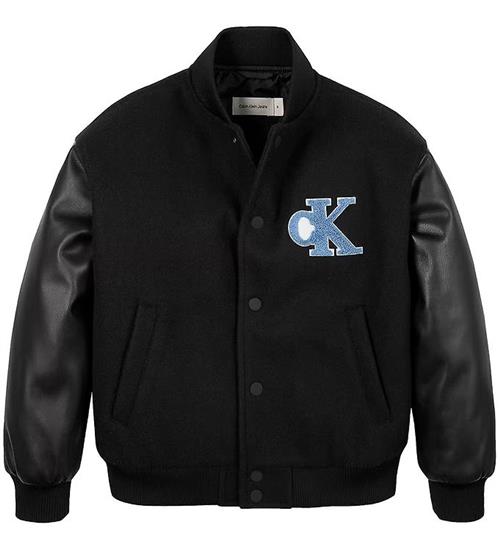 Calvin Klein Jakke - Varsity - Ck Black