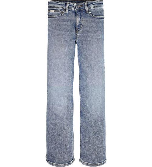 Calvin Klein Jeans - Wide Leg - Ocean Blue Stretch