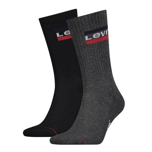 LEVI'S ® Sokker  mørkegrå / rød / sort / hvid