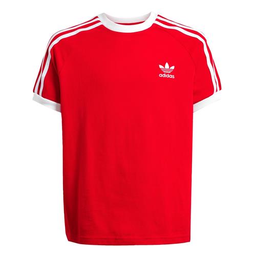 ADIDAS ORIGINALS Shirts 'Adicolor'  rød / offwhite