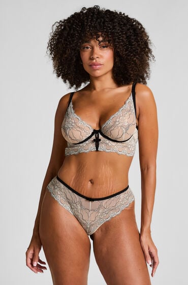 Hunkemöller Agnes brasiliansk trusse hvid