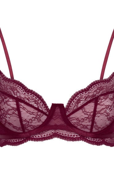 Hunkemöller Ikke-formstøbt bøjle-bh Isabelle lilla