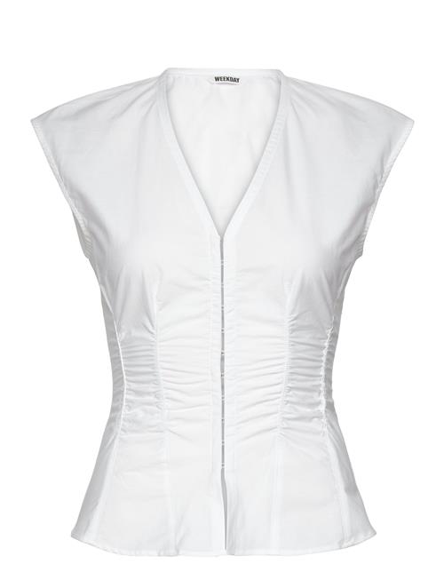 Fitted Top Weekday White