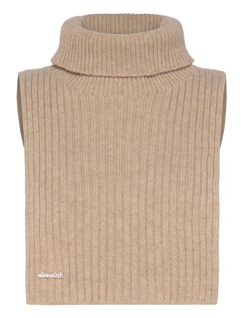 Lambswool Rib Bib HOLZWEILER Beige