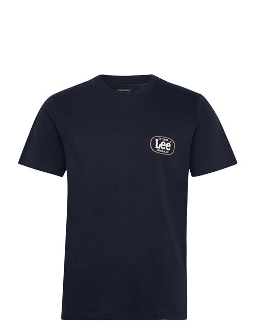 Regular Small Logo Tee Lee Jeans Navy