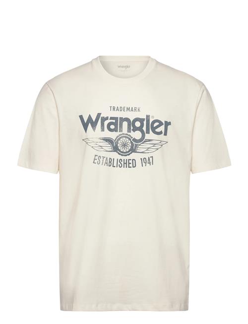 Americana Tee Wrangler White