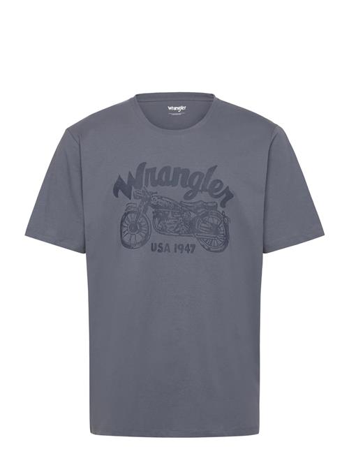 Americana Tee Wrangler Blue