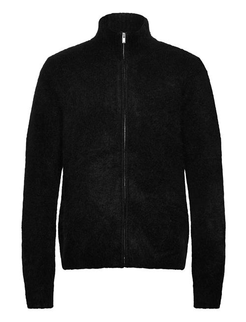 Atlantic Hairy Zip Cardigan HOLZWEILER Black