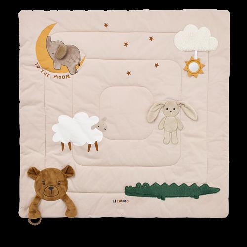 Liewood Bernet Classic Aktivitets-tæppe Sandy Multi Mix  Sandy Multi Mix One Size  Beige  One Size 0+ Unisex