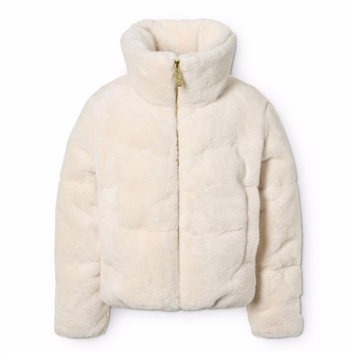 Molo Havi 2 Pelsjakke Vanilla  Vanilla 128 cm  Hvid  128 cm  kvinde