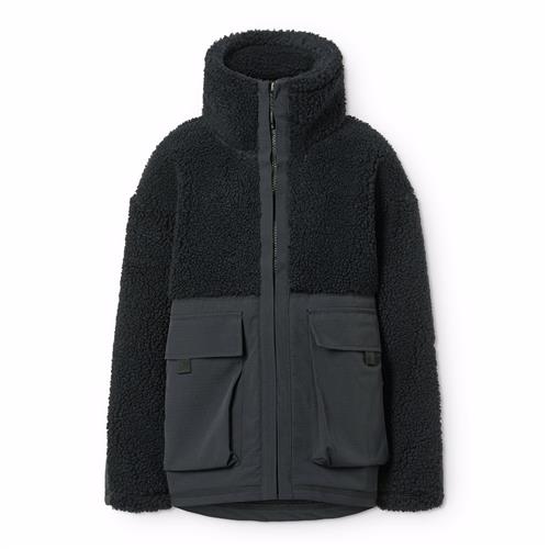 Molo Utha Fleece-jakke Black  Black 110 cm  Sort  110 cm  mand