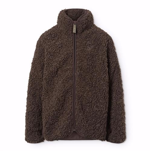 Molo Ulan Fleece-jakke Dark Cocoa  Dark Cocoa 116 cm  Brun  116 cm  Unisex
