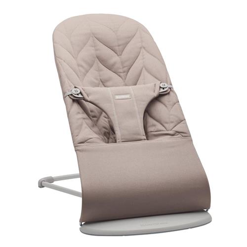 BabyBjörn Bliss Petal Quilt Bouncer Sand Grey One SIze  Beige  One Size  unisex