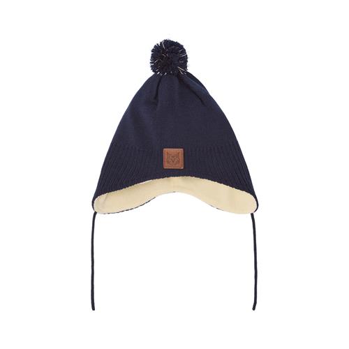Kuling Narvik Hue I Uld Navy  52/54 cm Wool Marineblå  52/54 cm  Unisex