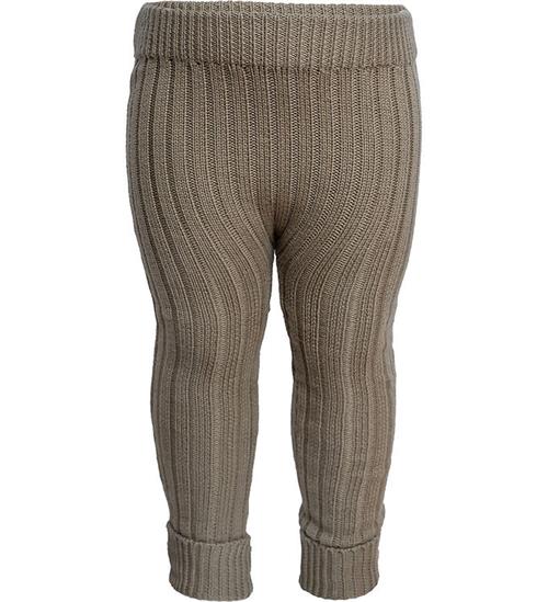 Hanevild Leggings - Strik - Rib - Lynge - Coriander