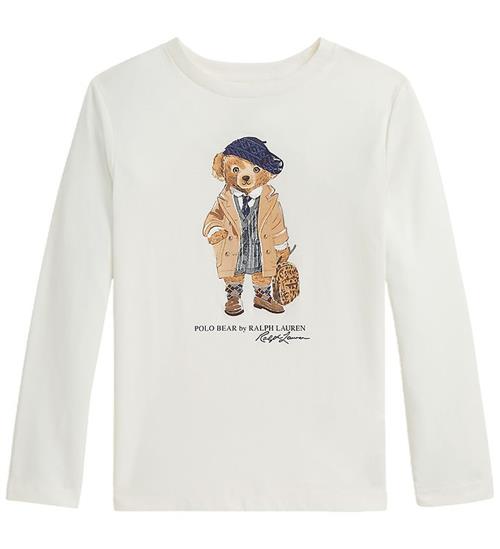 Polo Ralph Lauren Bluse - Madison - Hvid m. Print