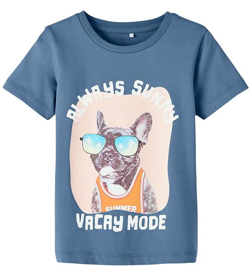 Name It T-shirt - NmmPfeodor - Quiet Harbor m. Print