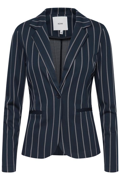 ICHI Blazer 'RUTI'  sort / hvid