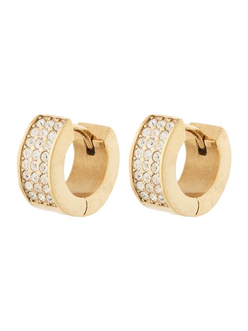 GUESS Øreringe 'PAVE MINI HUGGIES'  guld