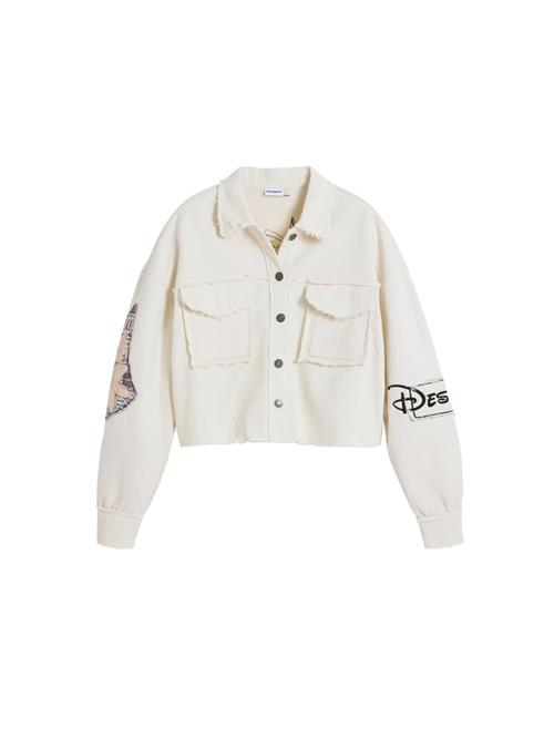 Se Desigual Sweatshirt  sort / hvid ved About You