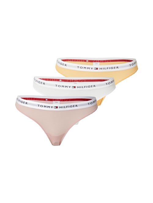 Tommy Hilfiger Underwear String 'Essential'  koral / lyserød / sort / hvid