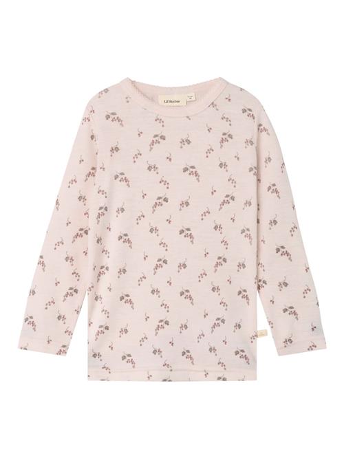 NAME IT Bluser & t-shirts  beige / mørkegrøn / rød