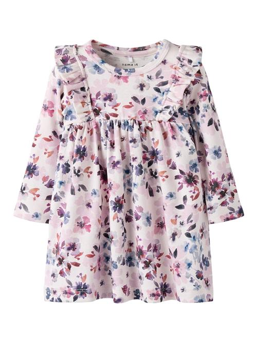 NAME IT Kjole  blå / lilla / pink / lyserød